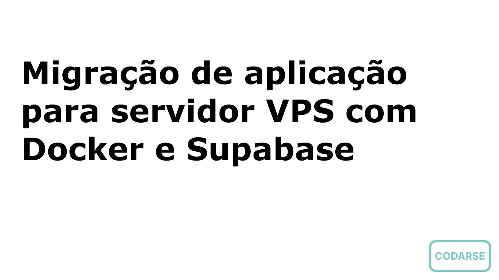 Blog da CODARSE